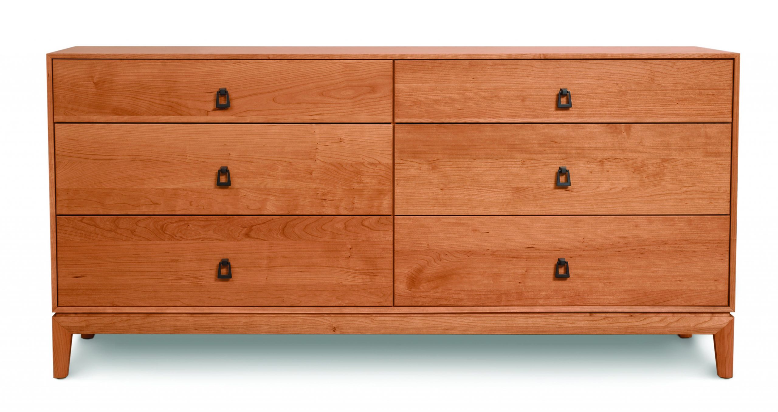 Mansfield Six Drawer Dresser in Solid Cherry
