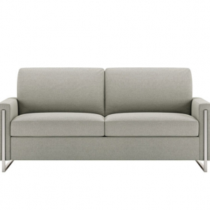 Sulley Queen Comfort Sleeper Sunbrella Spotlight Ash Fabric