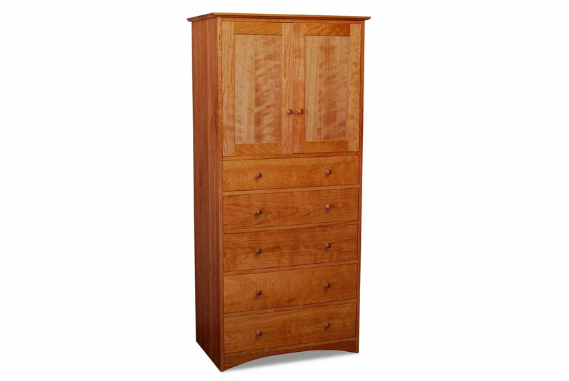 Prairie Five Drawer Storage Cabinet