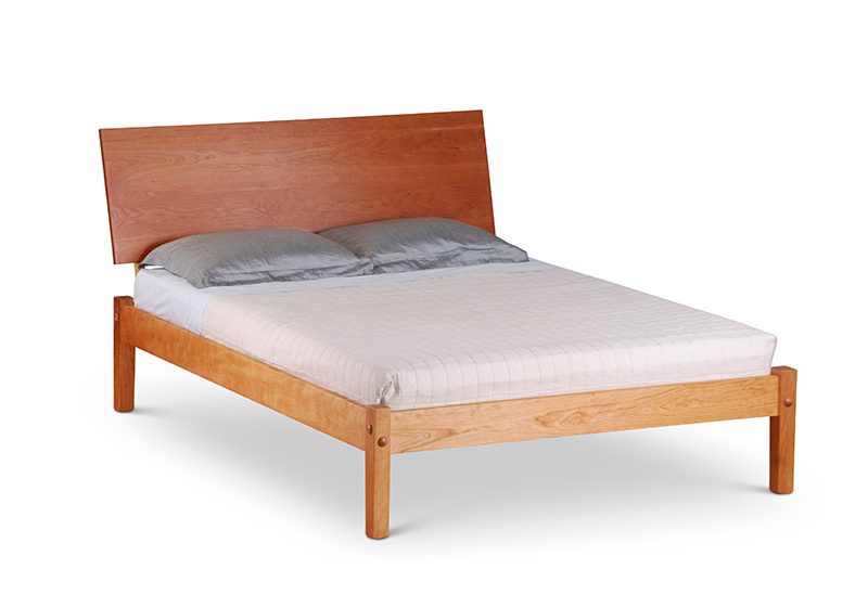 Copeland Linn Platform Bed in Solid Walnut
