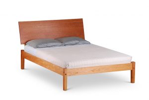 Copeland Linn Platform Bed in Solid Walnut