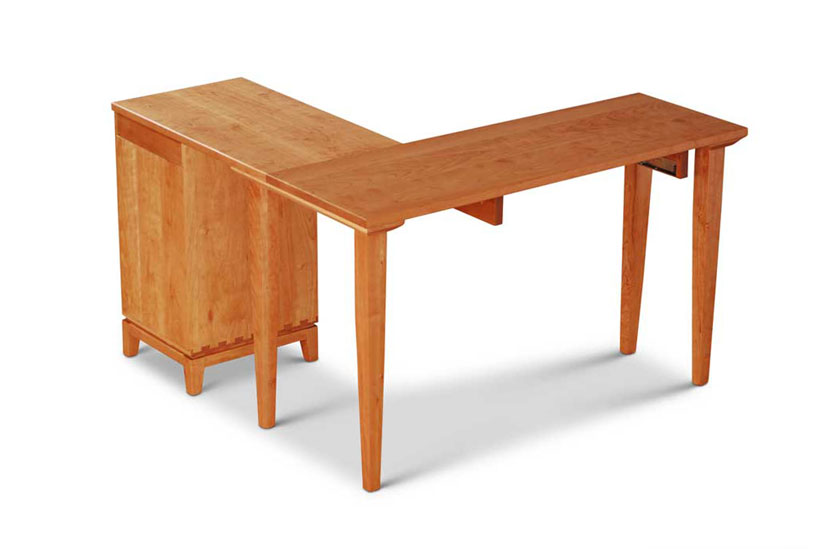 Corner Desk rear view