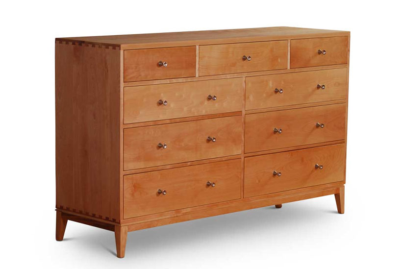 Dovetail Nine Drawer Dresser