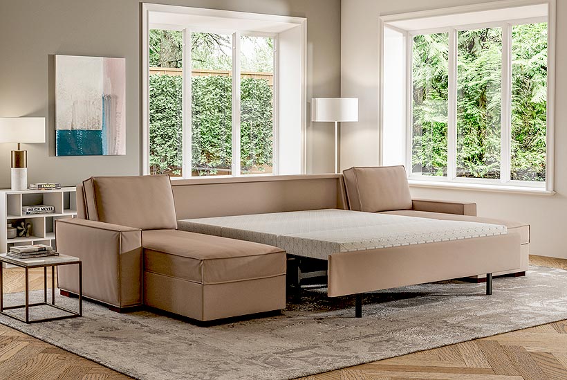 Madden Sectional Open Sofa Bed Scott Jordan