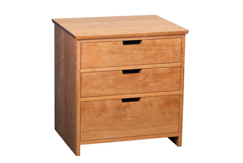 Navy Yard Nightstand - 3 Drawer Version