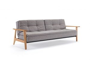 Dublexo sofa bed with Frej arms 521 Side