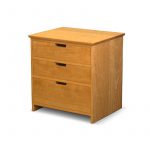 Three Drawer Nightstand in Cherry