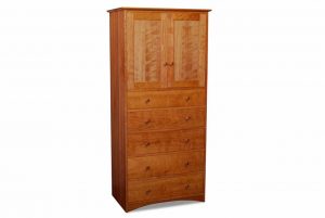 Prairie Five Drawer Storage Cabinet