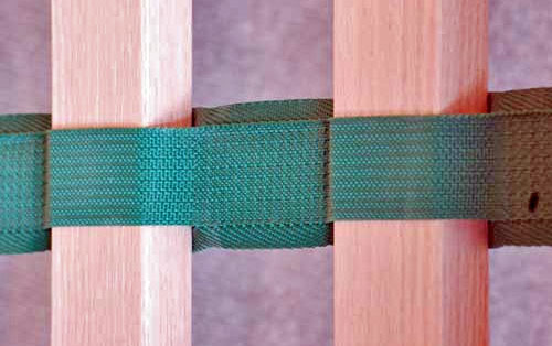 Nylon bed slat webbing