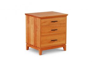 Three Drawer Harrison Bedside Chest in Cherry