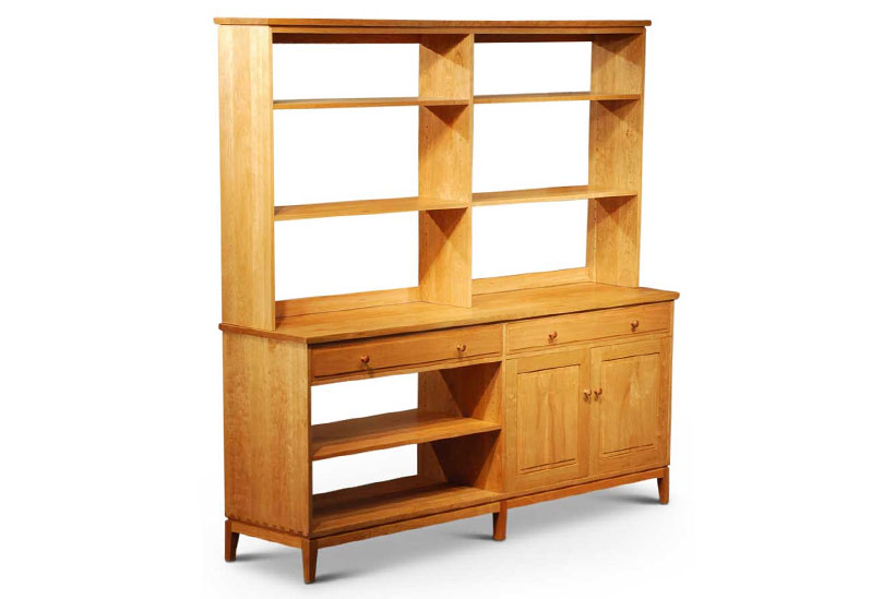 Harrison Dresser Hutch Duo in Cherry