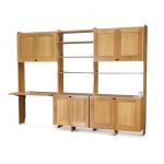 New Directions Wall Unit in White Oak