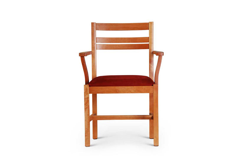 Spring Street Arm Chair in Cherry