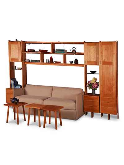 Sofa Bed Surround Cabinetry