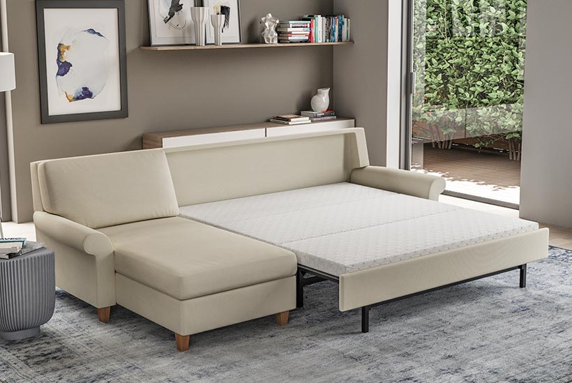 Gibbs Section Open Sofa Bed Scott Jordan