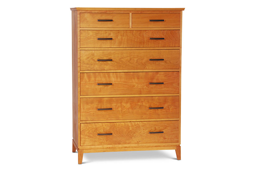Harrison Seven Drawer Dresser in Cherry