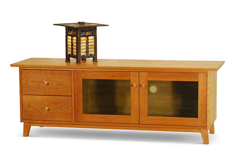 Harrison TV Cabinet in Walnut with Drawers